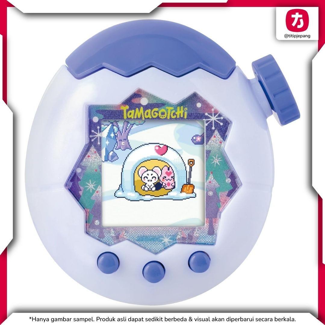 Bandai Tamagotchi Paradise White Glacier dengan Fitur Zoom dan Mini Game Bandai Tamagotchi Paradise White Glacier dengan Fitur Zoom dan Mini Game