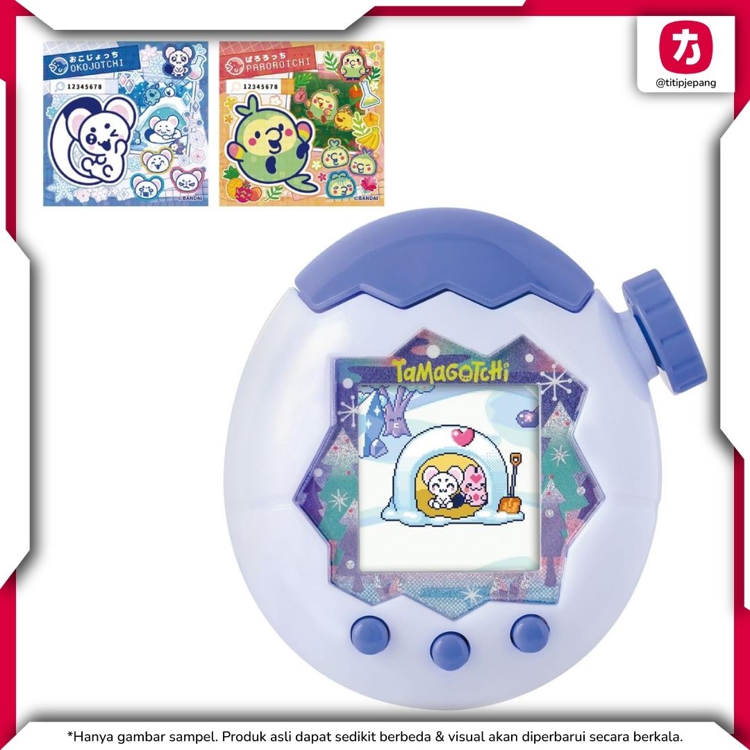 Bandai Tamagotchi Paradise White Glacier dengan Fitur Zoom dan Mini Game Bandai Tamagotchi Paradise White Glacier dengan Fitur Zoom dan Mini Game