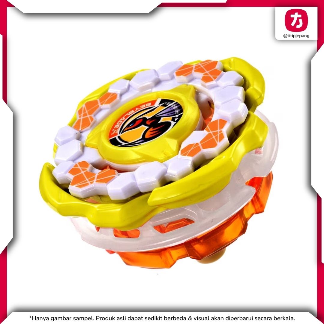 BEYBLADE X CX-00 Fort R7-60T Yellow Metal Coat Booster Original