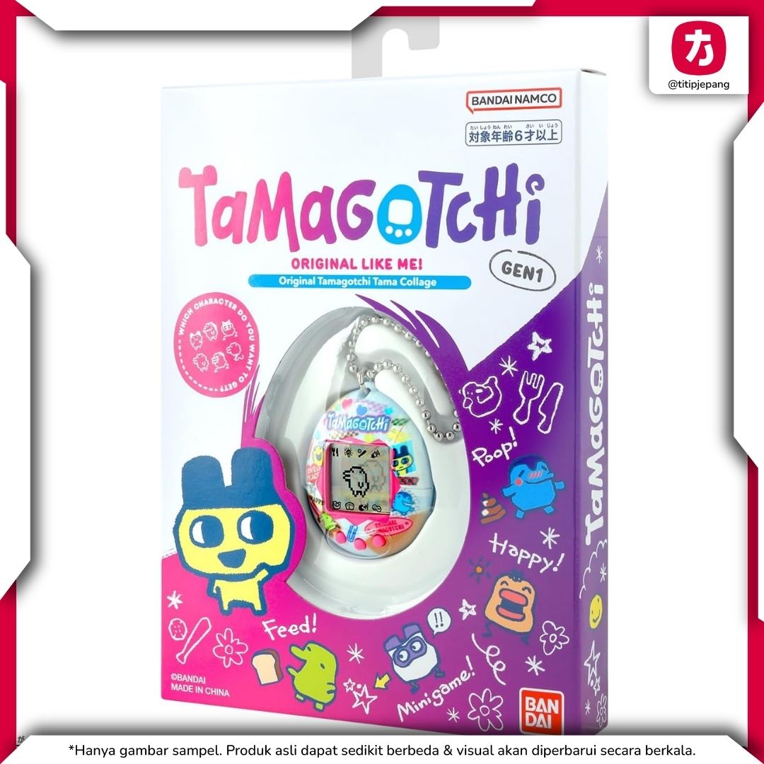 Bandai Tamagotchi Tama Collage GEN1 dengan Desain Unik Bandai Tamagotchi Tama Collage GEN1 dengan Desain Unik