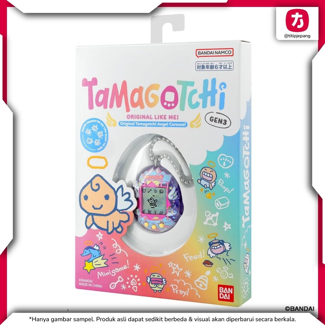 Bandai Tamagotchi Angel Carousel Gen3 Cute Design Virtual Pet