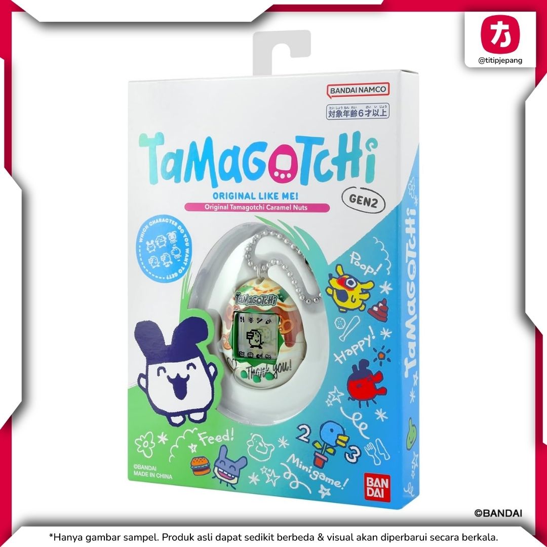 Bandai Tamagotchi Caramel Nuts Gen2 dengan Desain Ice Cream Unik Bandai Tamagotchi Caramel Nuts Gen2 dengan Desain Ice Cream Unik