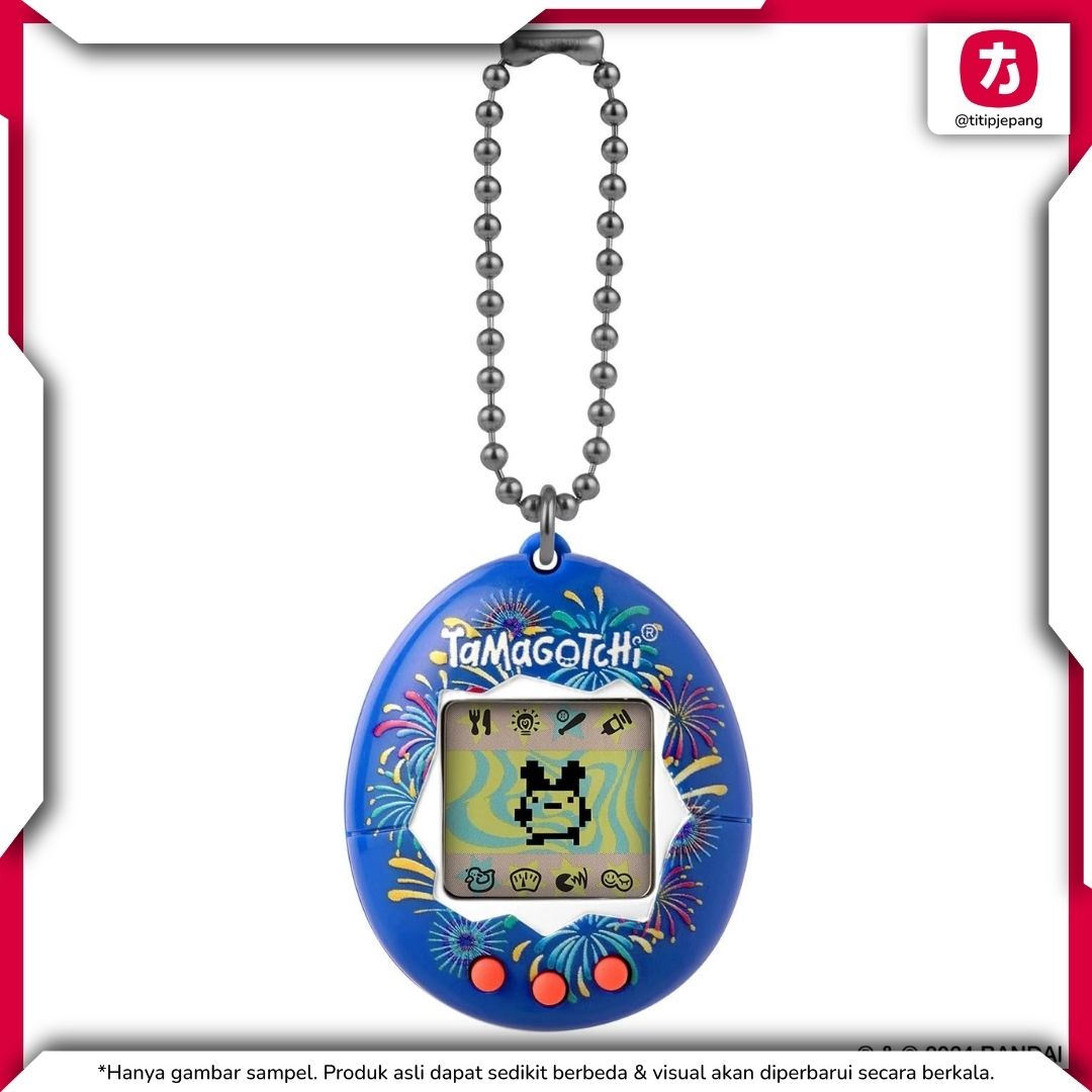 Bandai Tamagotchi Festival Sky Virtual Pet Retro untuk Koleksi Unik
