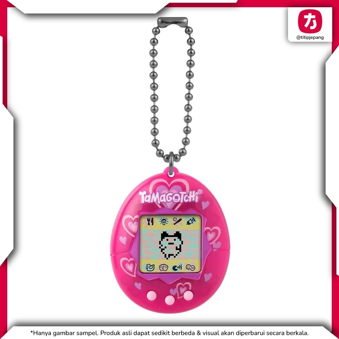 Bandai Tamagotchi Lots of Love dengan Desain Heart Pop untuk Koleksi Bandai Tamagotchi Lots of Love dengan Desain Heart Pop untuk Koleksi