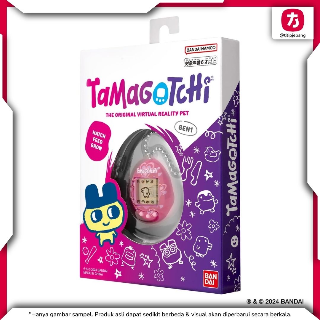 Bandai Tamagotchi Lots of Love dengan Desain Heart Pop untuk Koleksi Bandai Tamagotchi Lots of Love dengan Desain Heart Pop untuk Koleksi