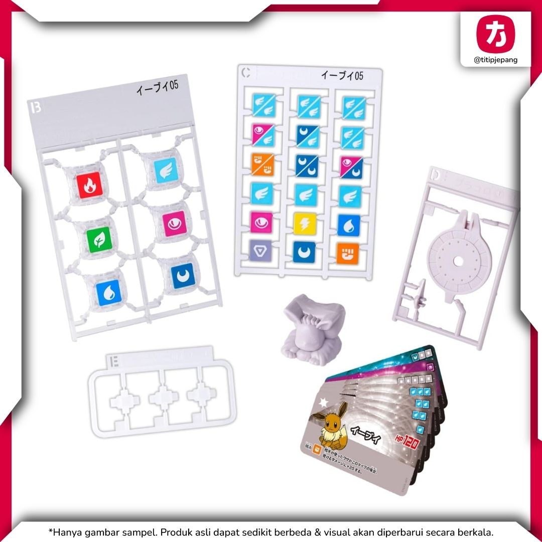 Bandai Spirits Placoro Starter Set Eevee 05 Tabletop Game Seru untuk Koleksi Bandai Spirits Placoro Starter Set Eevee 05 Tabletop Game Seru untuk Koleksi