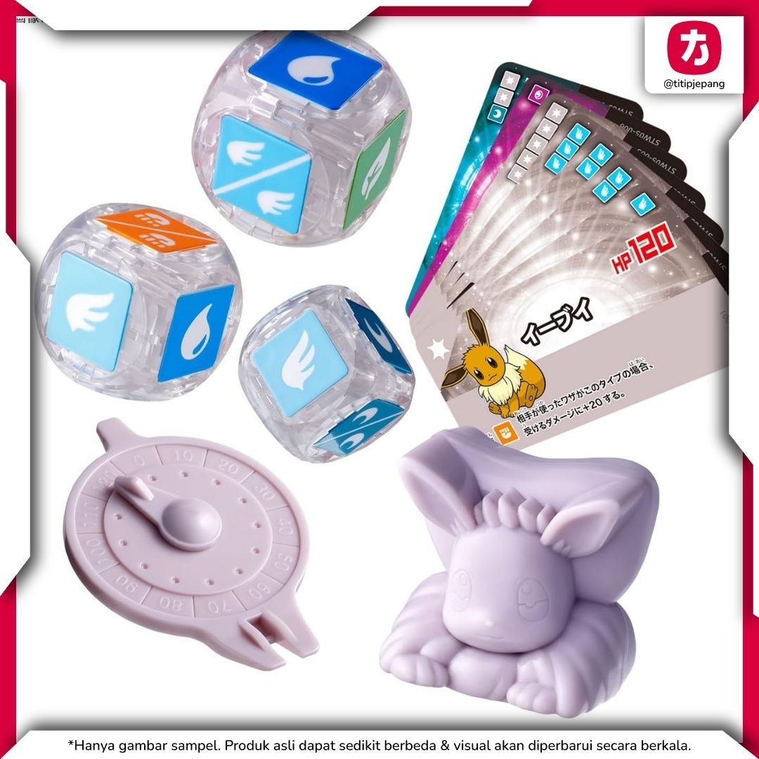Bandai Spirits Placoro Starter Set Eevee 05 Tabletop Game Seru untuk Koleksi