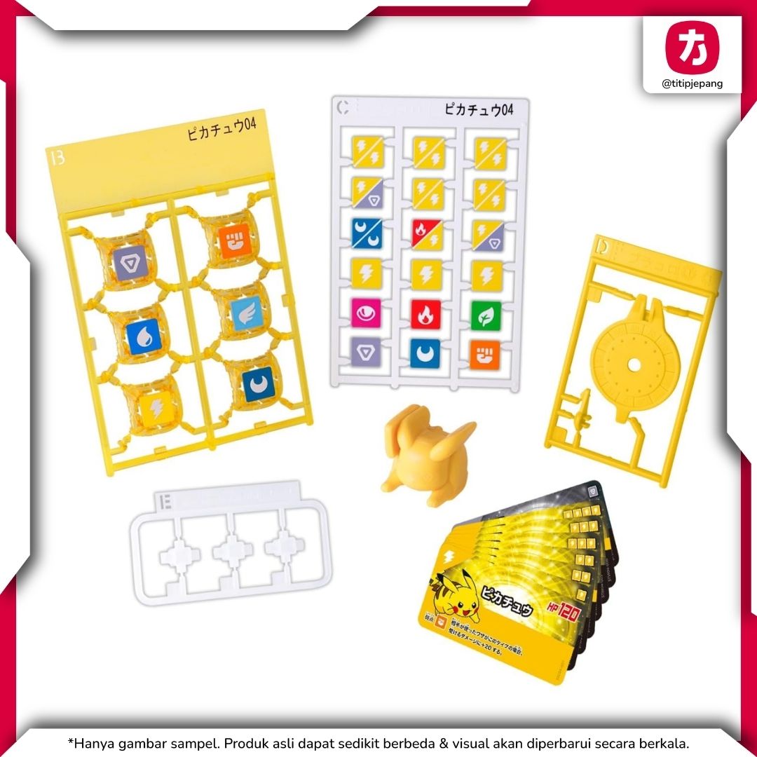 Bandai Spirits Placoro Starter Pikachu 04 Tabletop Game untuk Battle Seru Bandai Spirits Placoro Starter Pikachu 04 Tabletop Game untuk Battle Seru