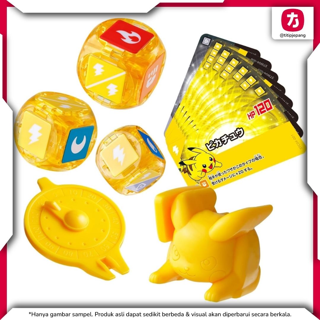 Bandai Spirits Placoro Starter Pikachu 04 Tabletop Game untuk Battle Seru
