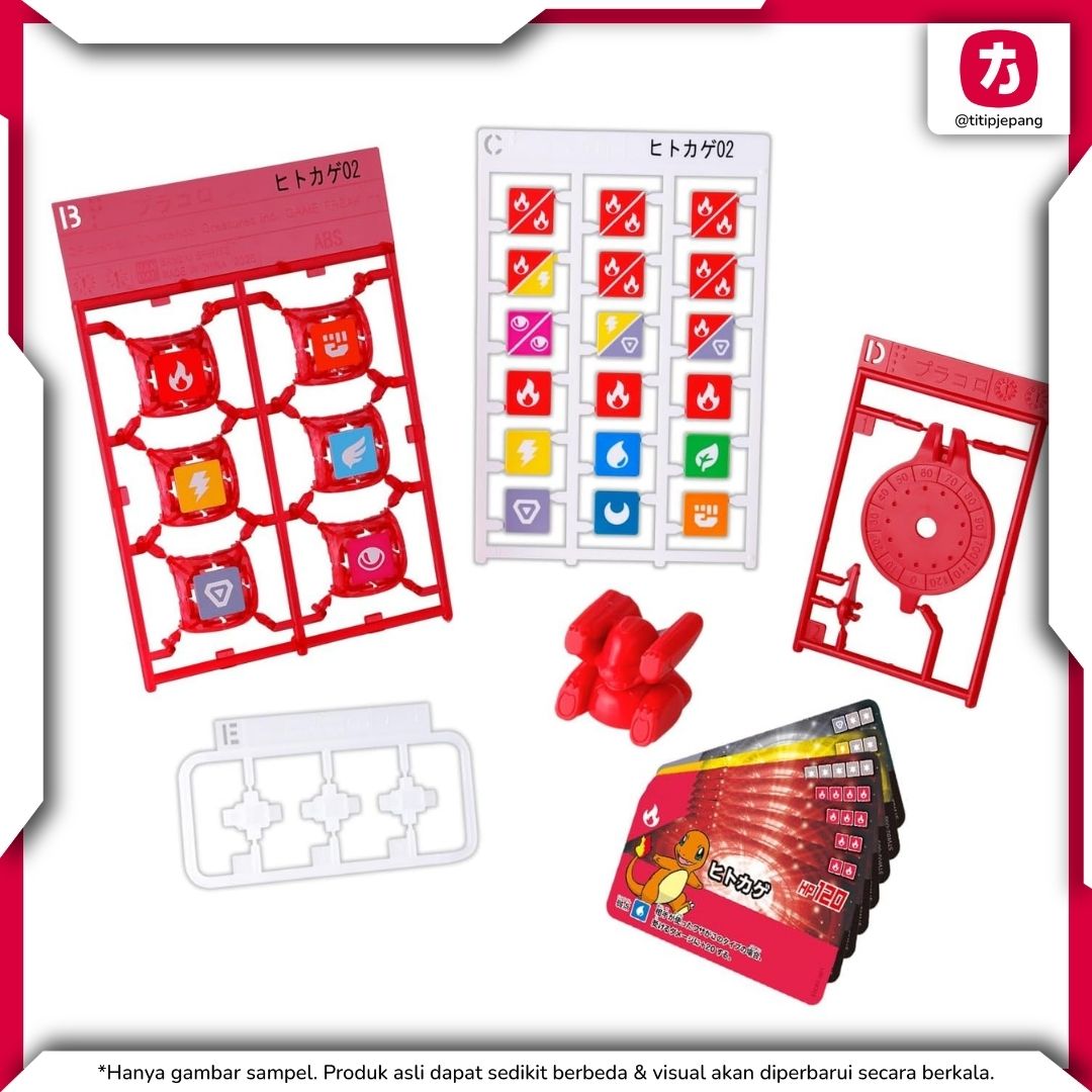 Bandai Spirits Placoro Set Charmander 02 Siap Main untuk Duel Seru Bandai Spirits Placoro Set Charmander 02 Siap Main untuk Duel Seru
