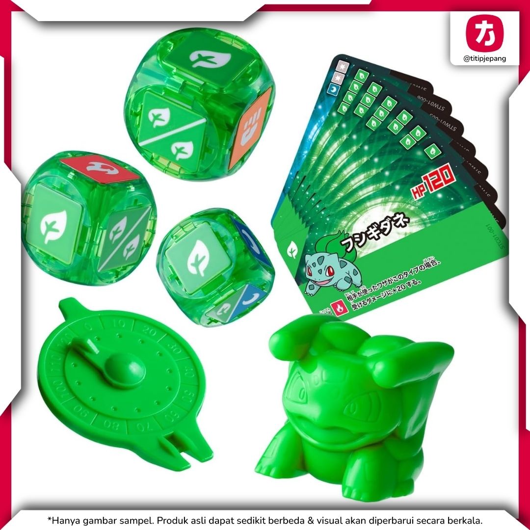 Bandai Spirits Placoro Starter Bulbasur 01 Siap Main untuk Koleksi