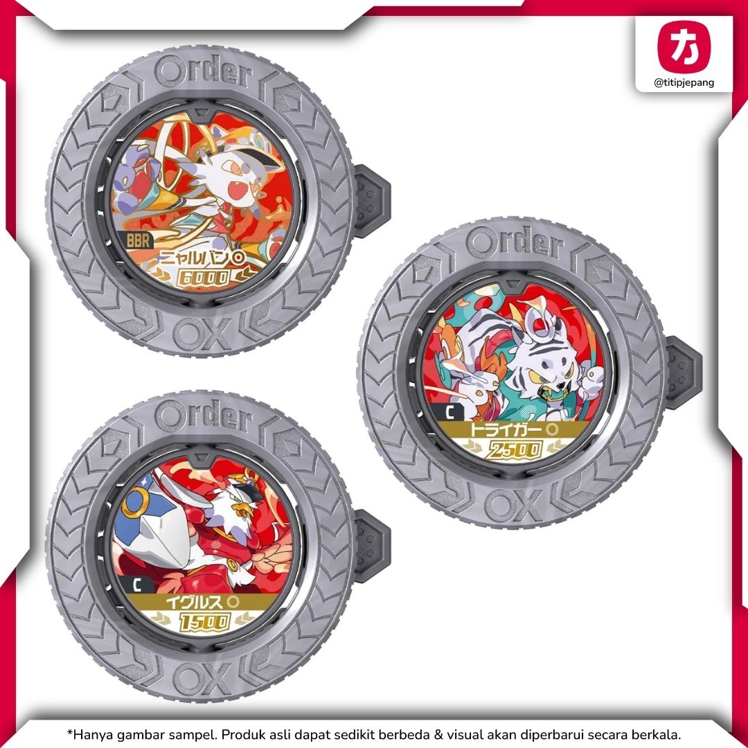 Bandai Gyakuten Bariba The Strongest of All Set Koin Langka untuk Koleksi Bandai Gyakuten Bariba The Strongest of All Set Koin Langka untuk Koleksi