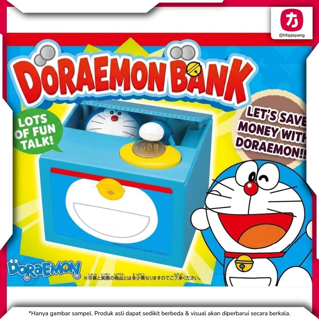 Shine Doraemon Bank Celengan Interaktif Unik untuk Menabung Lebih Seru