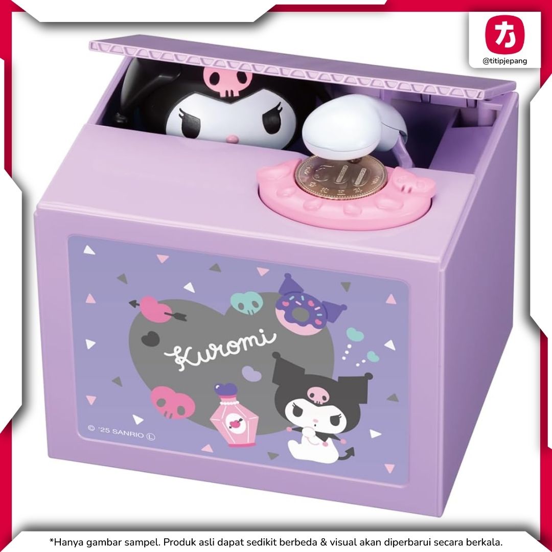 Shine Kuromi Bank Karakter Imut untuk Menabung Lebih Seru