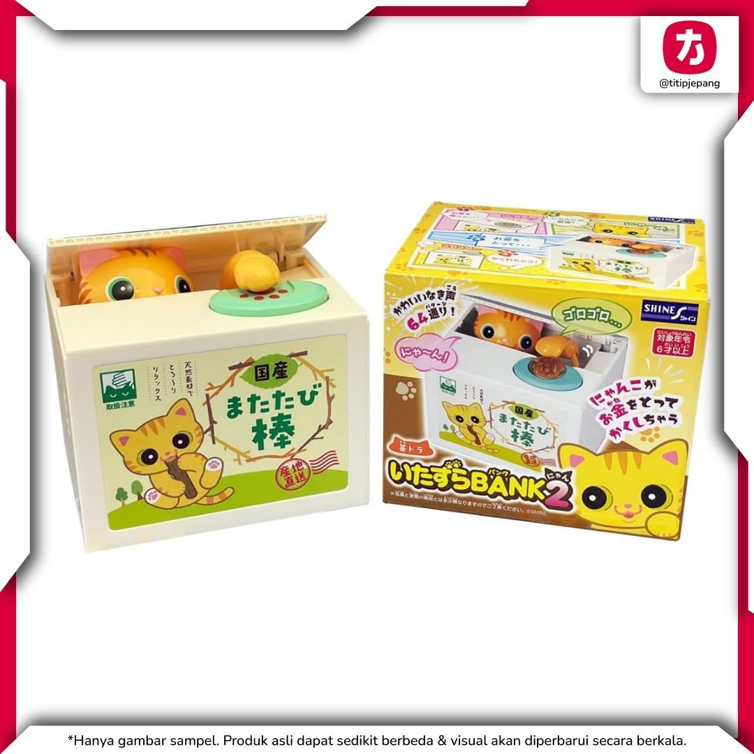 Shine Toy Prank BANK2 Tea Tiger Unik untuk Menabung Lebih Seru Shine Toy Prank BANK2 Tea Tiger Unik untuk Menabung Lebih Seru