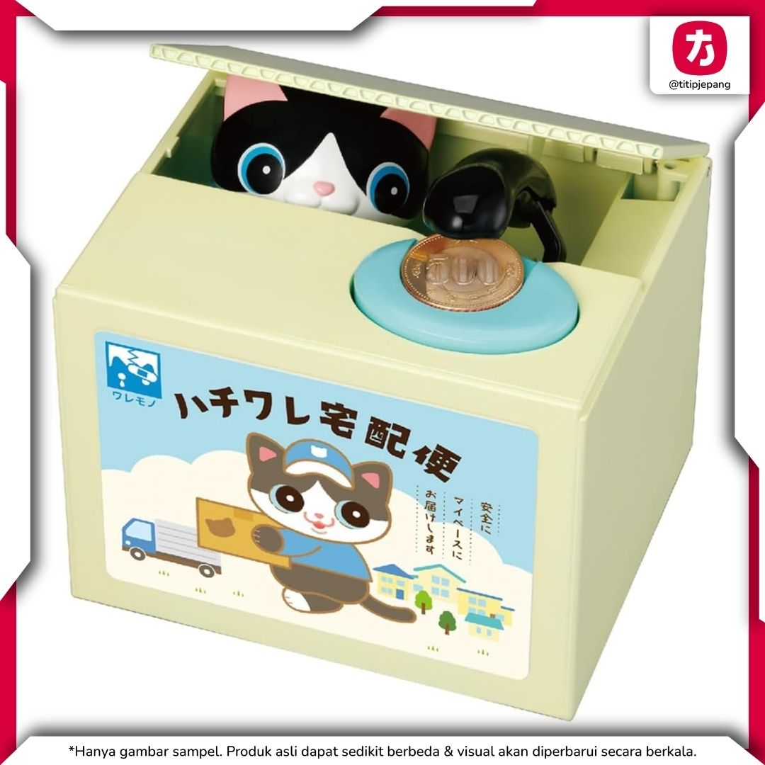 Shine Naughty BANK2 Japanese Language Celengan Kucing Interaktif Unik