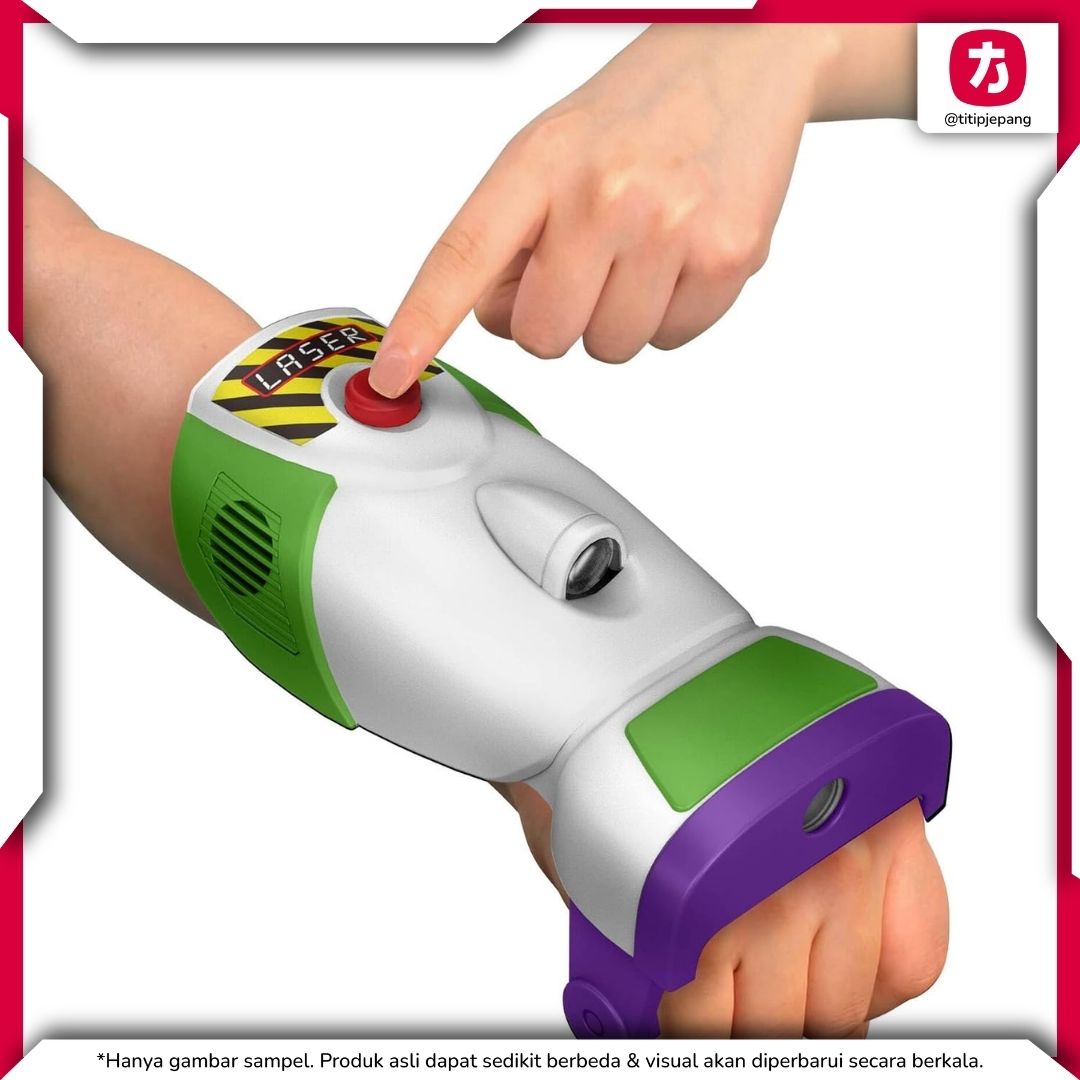Toy Story 5 Buzz Lightyear Laser Arm Toy dengan Efek Suara dan Getar Toy Story 5 Buzz Lightyear Laser Arm Toy dengan Efek Suara dan Getar