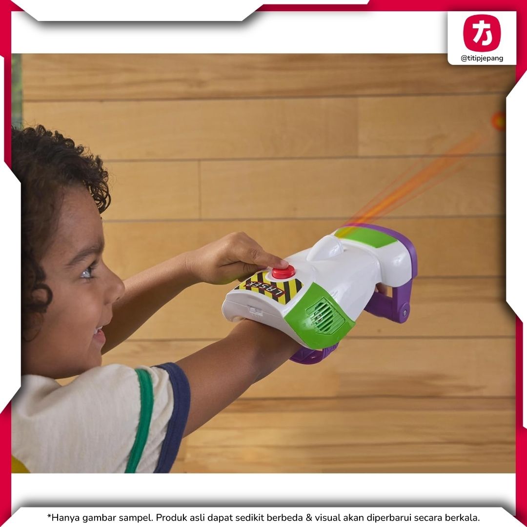 Toy Story 5 Buzz Lightyear Laser Arm Toy dengan Efek Suara dan Getar