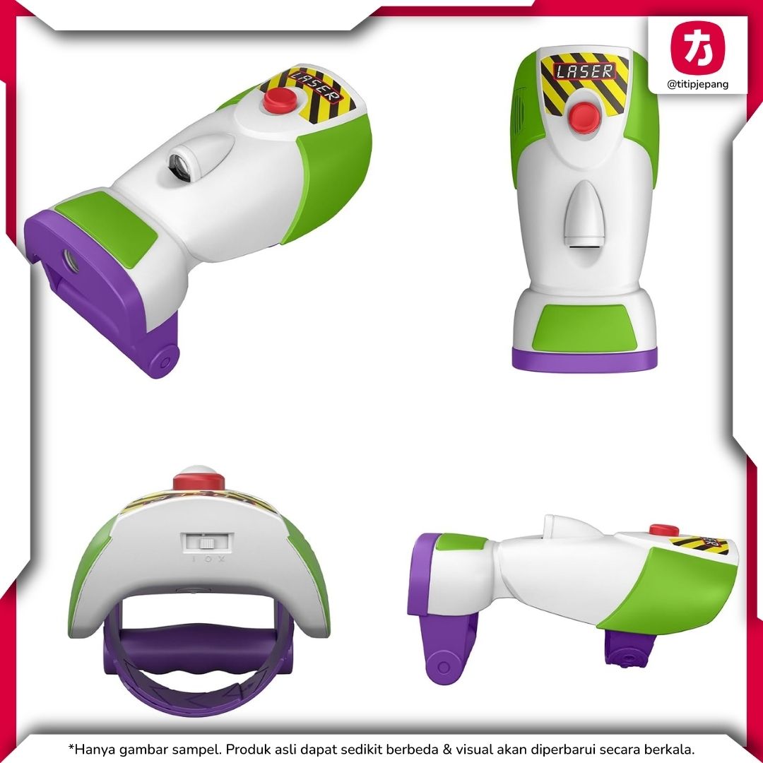 Toy Story 5 Buzz Lightyear Laser Arm Toy dengan Efek Suara dan Getar