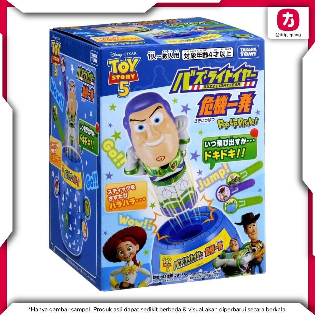 Takara Tomy Buzz Lightyear Crisis Seru, Hadapi Tantangan Toy Story 5