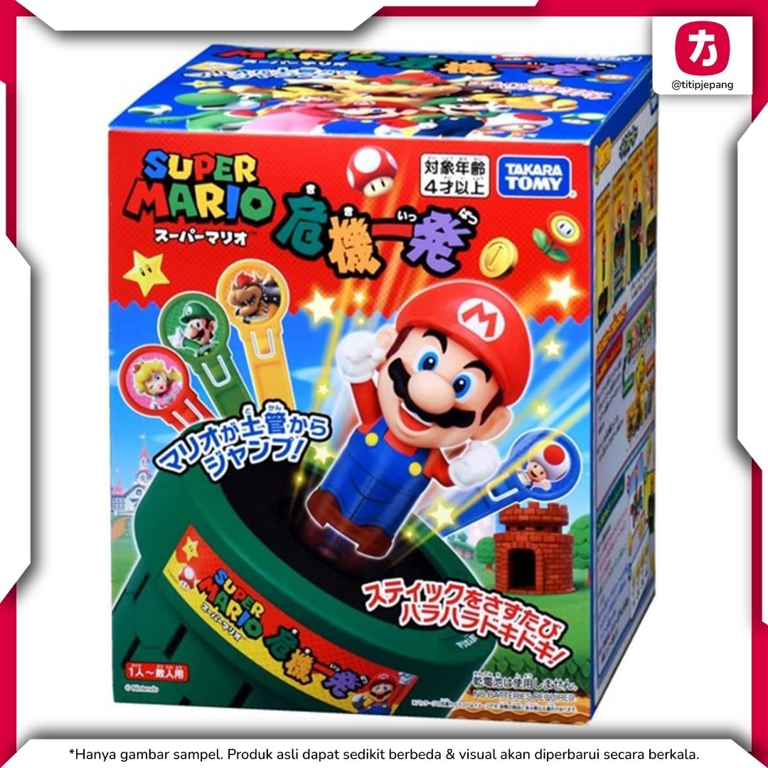 Takara Tomy Super Mario Crisis Escape Game Seru dengan Mario Mengejutkan Takara Tomy Super Mario Crisis Escape Game Seru dengan Mario Mengejutkan