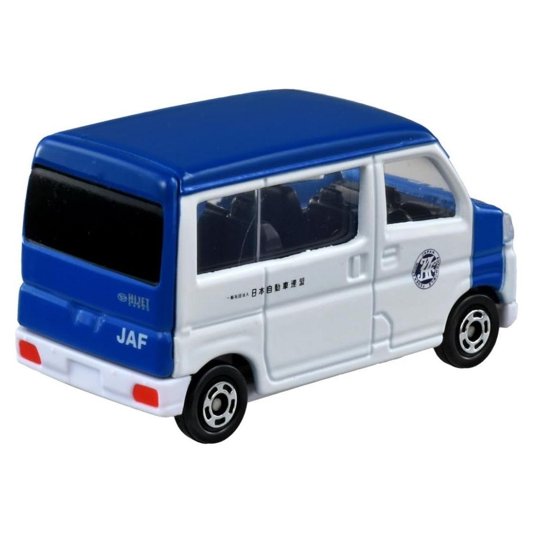 Mainan Tomica No 76 Daihatsu Hijet JAF Road Service Car – Miniatur Truk Ori