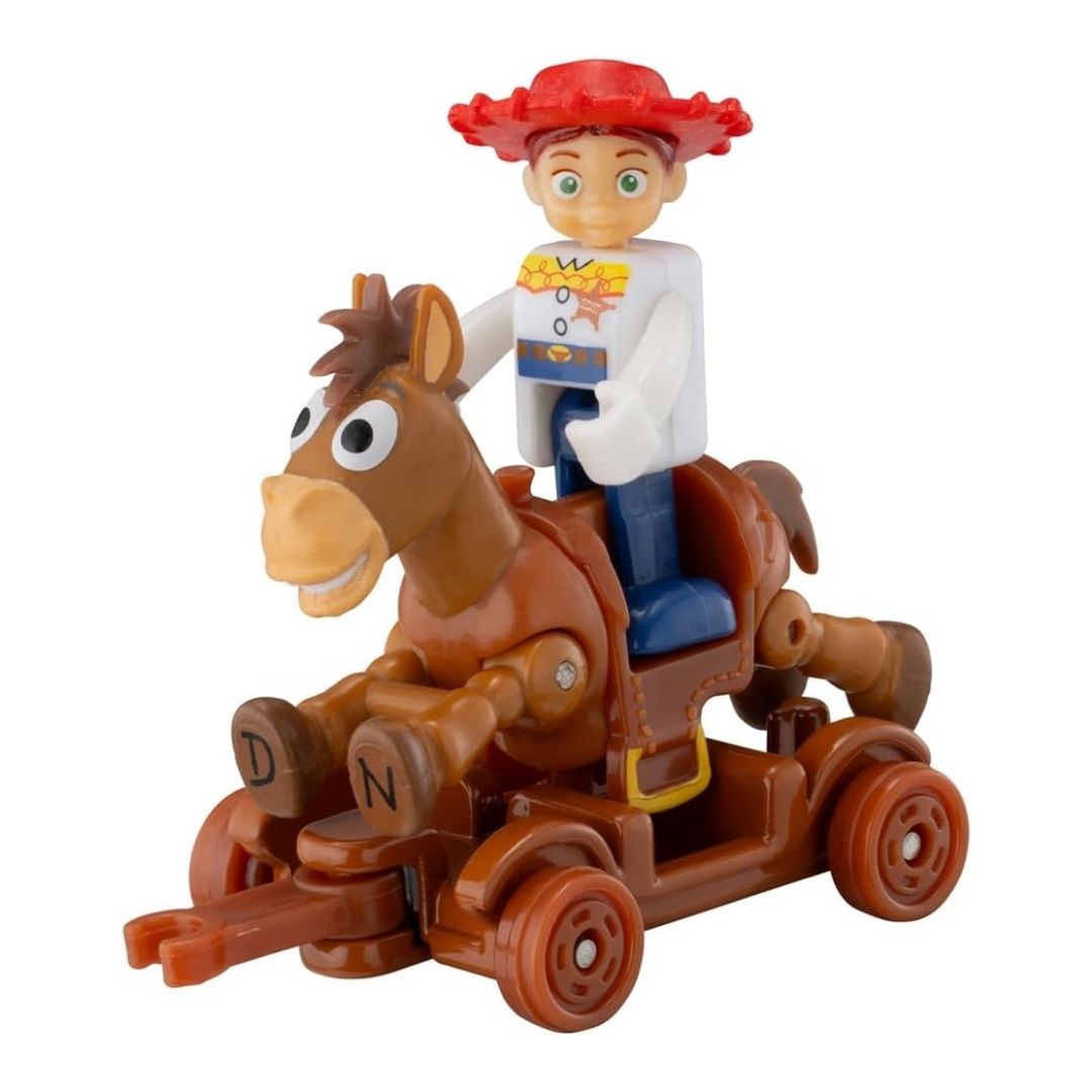 Takara Tomy Dream Tomica Jessie & Bullseye Toy Story 5 Ride On Koleksi