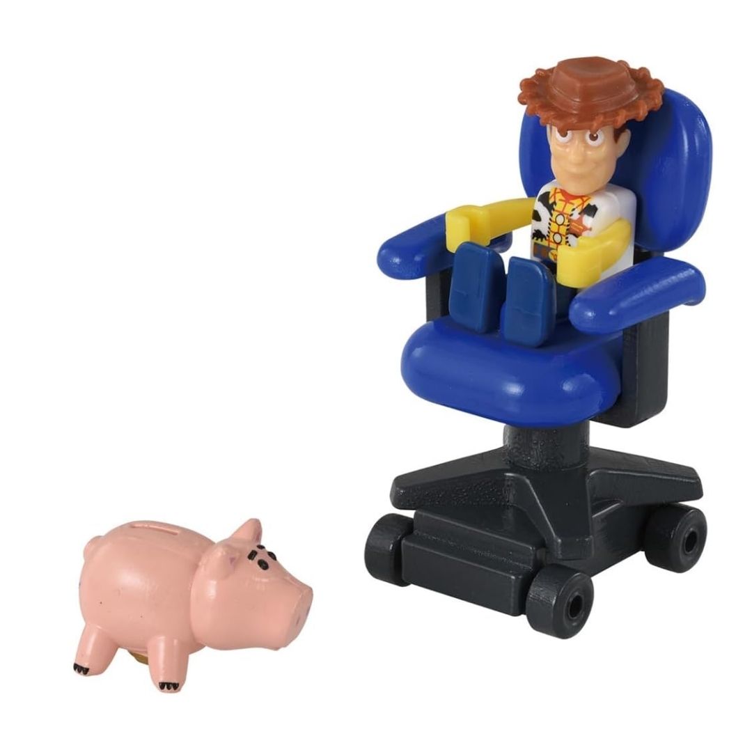 Takara Tomy Dream Tomica Ham & Andy's Chair Toy Story Ride On Koleksi