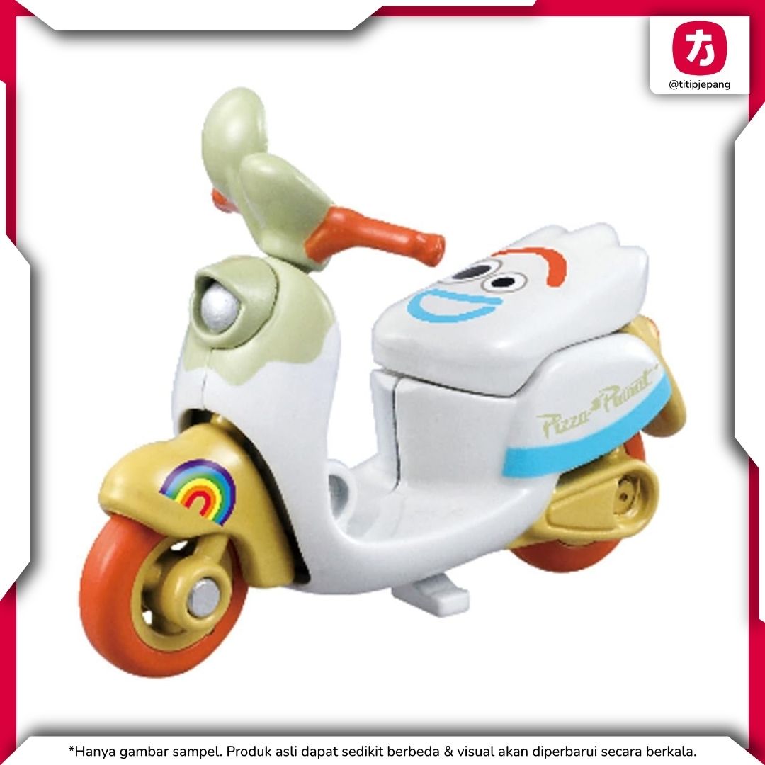 Takara Tomy Tomica Disney Motors Chim Chim Forky Toy Story 5 Takara Tomy Tomica Disney Motors Chim Chim Forky Toy Story 5