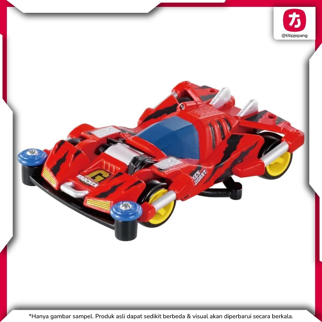 Mini 4WD Brocken Gigant Tomica Premium Unlimited, Koleksi Ikonik Let’s & Go!