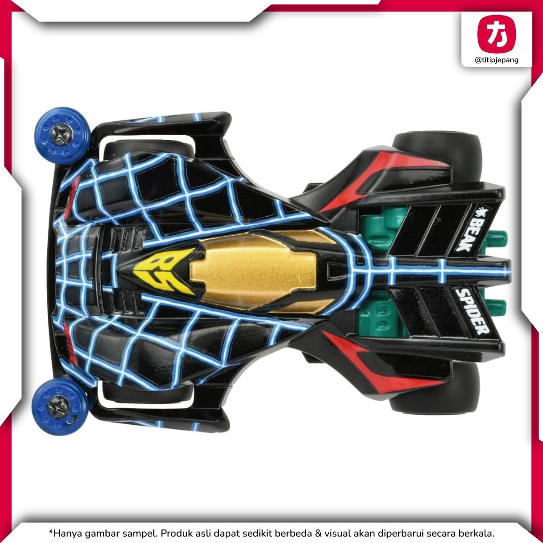 Mini 4WD Beak Spider Takara Tomy Tomica Premium Unlimited Koleksi