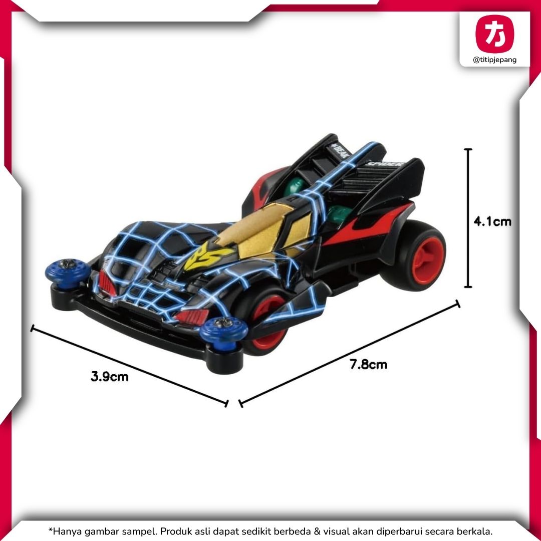 Mini 4WD Beak Spider Takara Tomy Tomica Premium Unlimited Koleksi