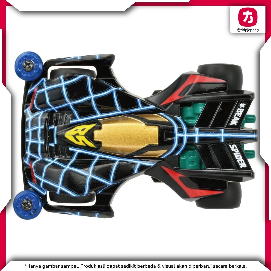 Mini 4WD Beak Spider Takara Tomy Tomica Premium Unlimited Koleksi