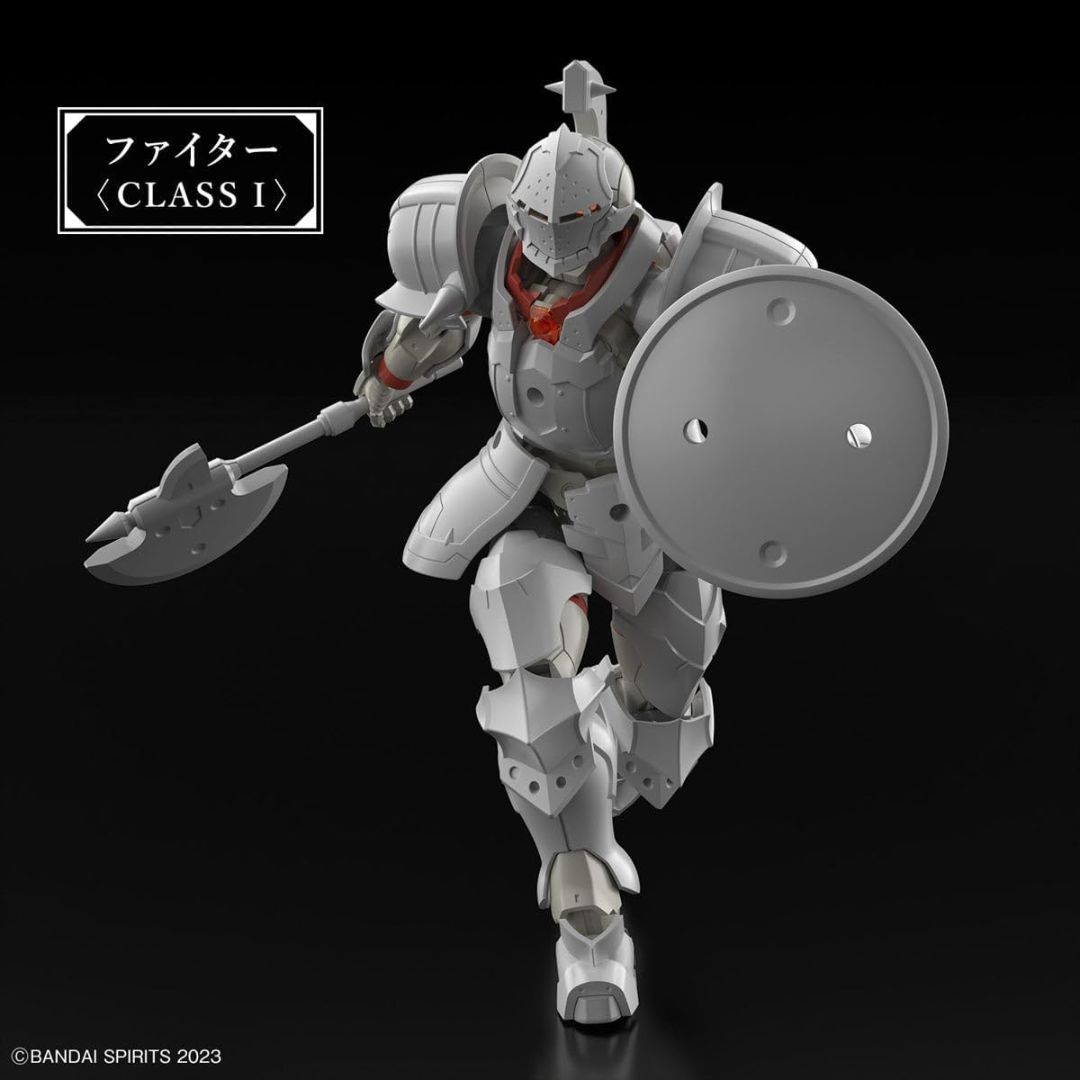 30MF Rebel Fighter Bandai Spirits Model Kit Fantasy dengan Armor Lengkap