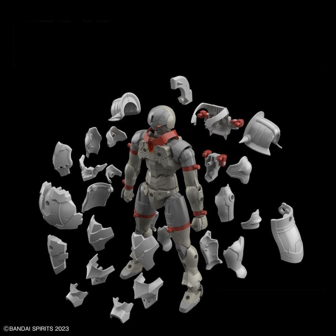 30MF Rebel Fighter Bandai Spirits Model Kit Fantasy dengan Armor Lengkap