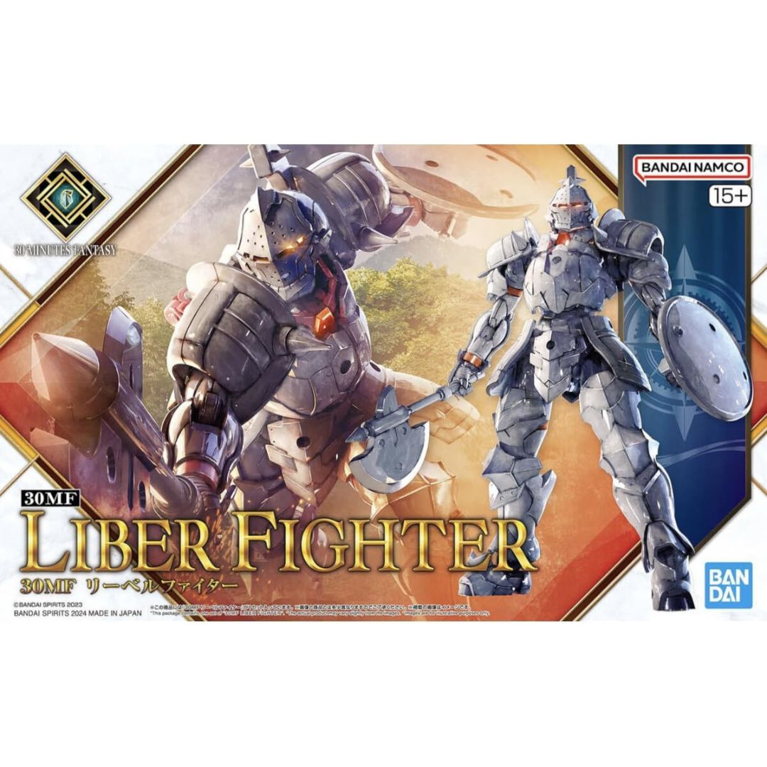 30MF Rebel Fighter Bandai Spirits Model Kit Fantasy dengan Armor Lengkap