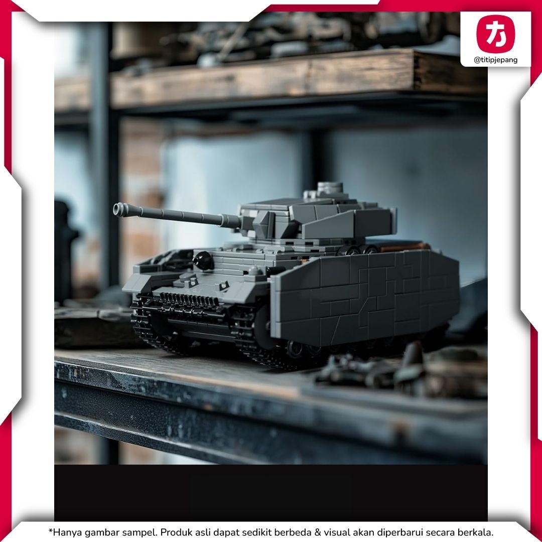 Nifeliz Type IV Tank G Model Block, Model Militer Detail untuk Koleksi