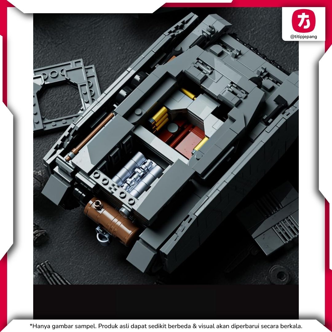 Nifeliz Type IV Tank G Model Block, Model Militer Detail untuk Koleksi
