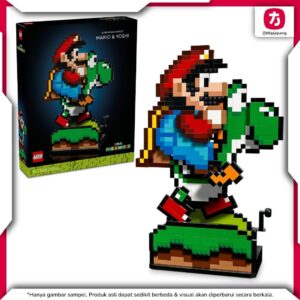 LEGO Super Mario World: Mario & Yoshi 71438, Set Nostalgia 1.215 Keping LEGO Super Mario World: Mario & Yoshi 71438, Set Nostalgia 1.215 Keping
