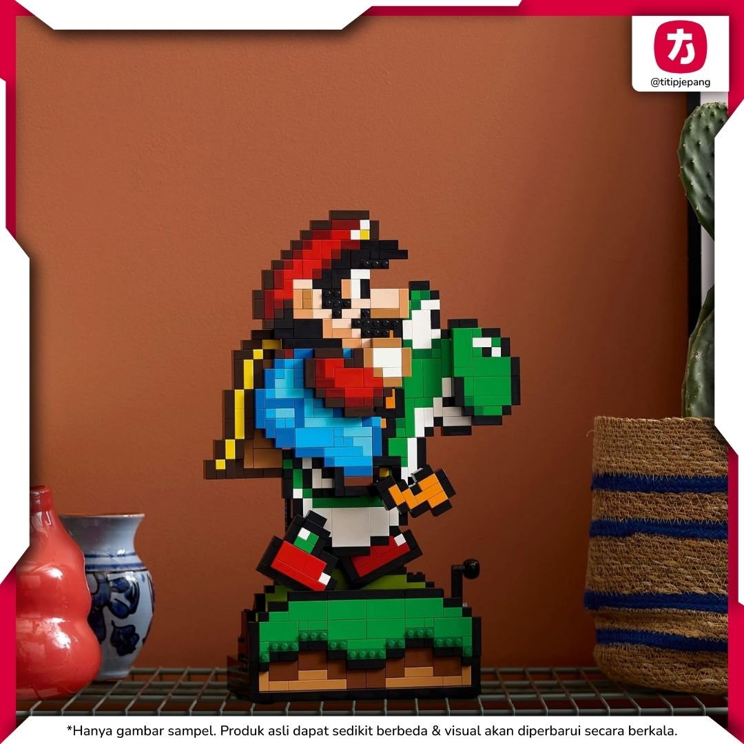 LEGO Super Mario World: Mario & Yoshi 71438, Set Nostalgia 1.215 Keping LEGO Super Mario World: Mario & Yoshi 71438, Set Nostalgia 1.215 Keping
