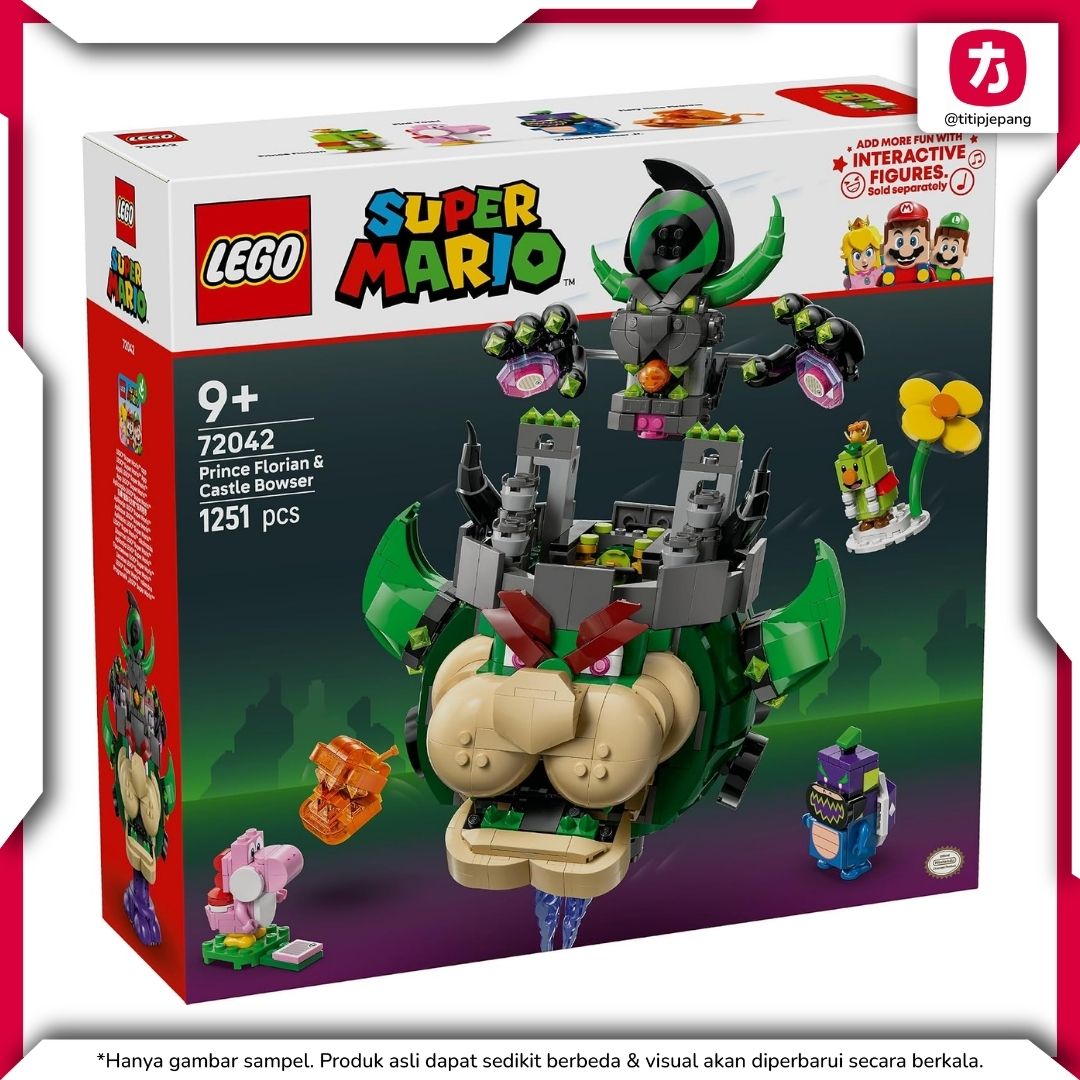 LEGO Super Mario Prince Florian and Bowser Castle 72042 LEGO Super Mario Prince Florian and Bowser Castle 72042