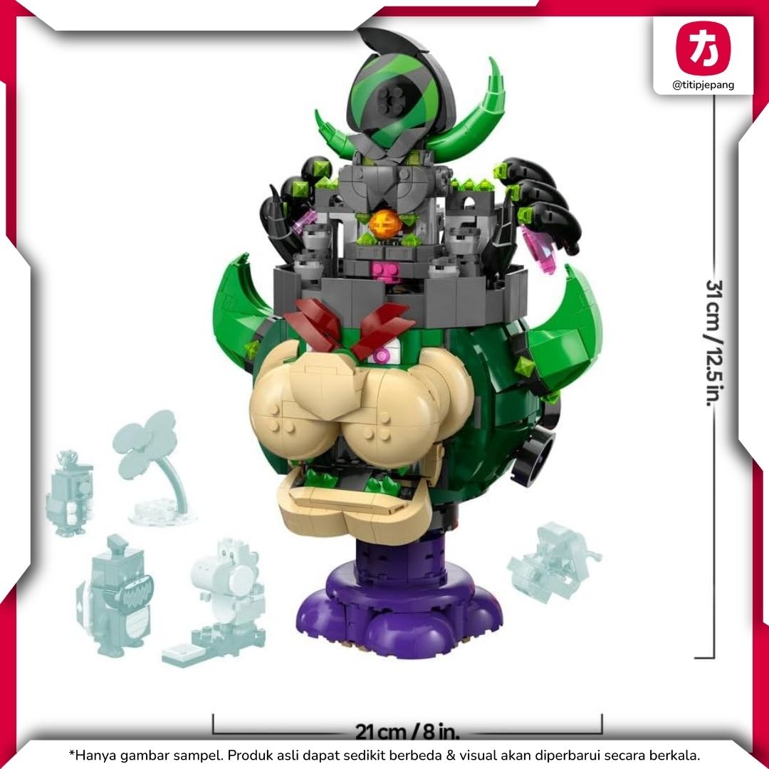LEGO Super Mario Prince Florian and Bowser Castle 72042