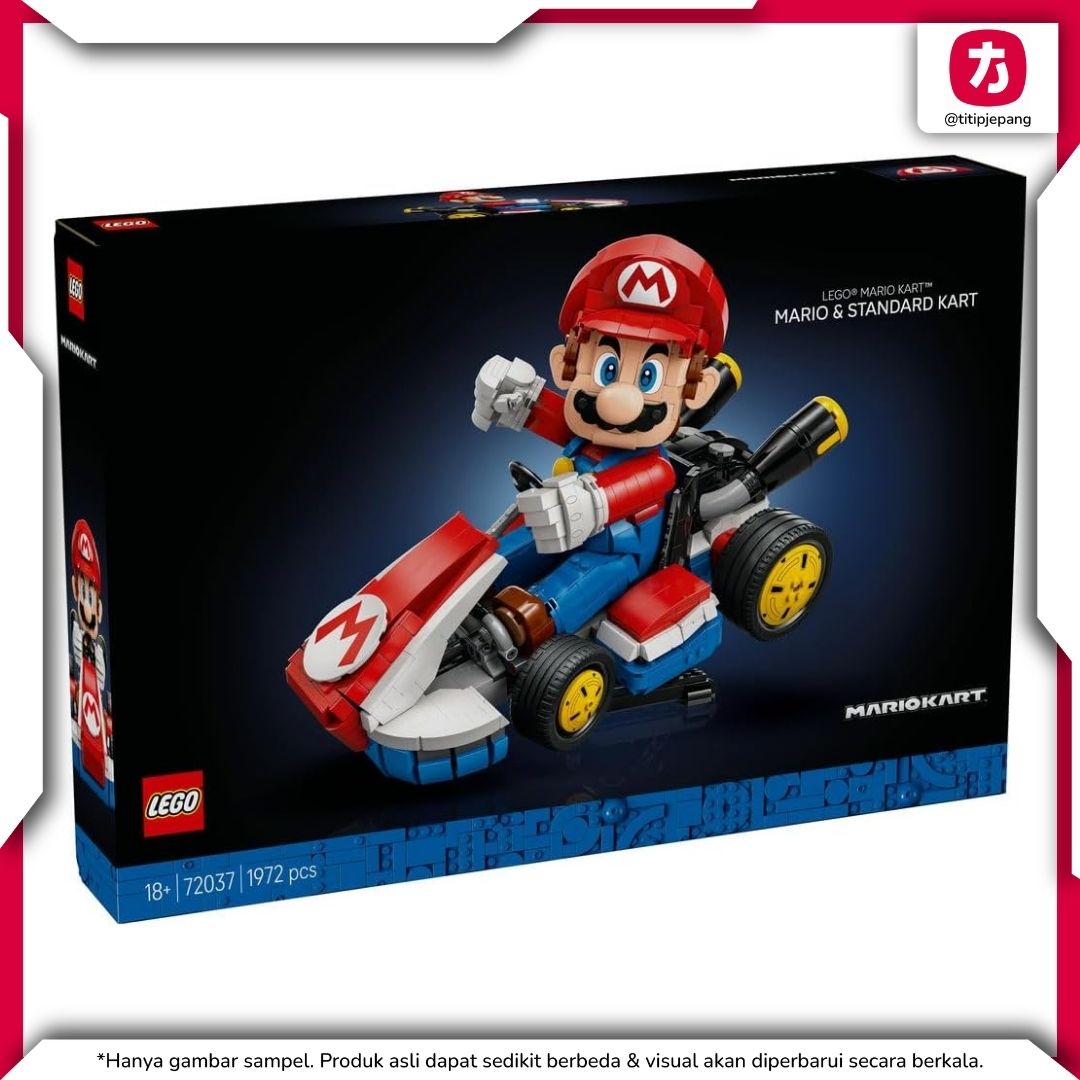 LEGO Super Mario Standard Kart 72037 untuk Display Mario Kart yang Ikonik LEGO Super Mario Standard Kart 72037 untuk Display Mario Kart yang Ikonik