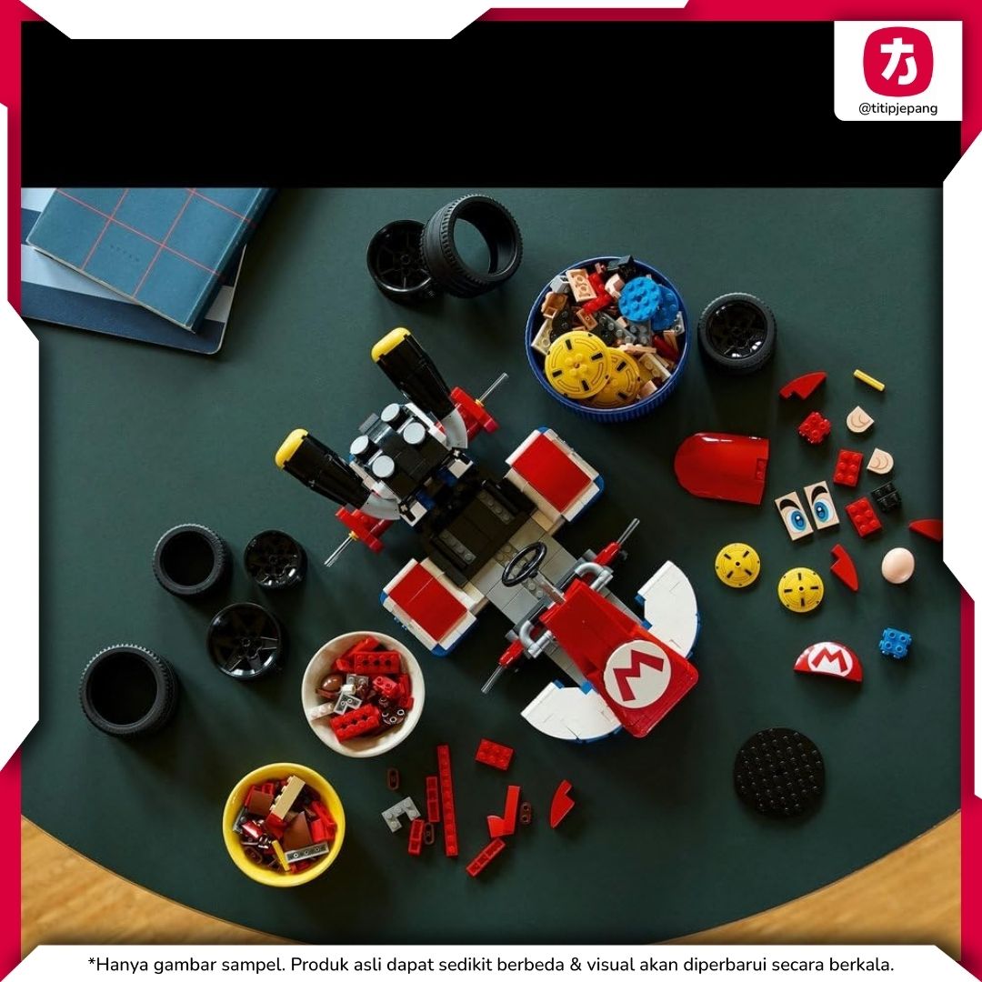 LEGO Super Mario Standard Kart 72037 untuk Display Mario Kart yang Ikonik LEGO Super Mario Standard Kart 72037 untuk Display Mario Kart yang Ikonik