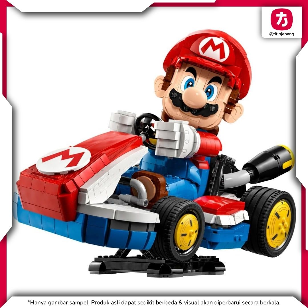 LEGO Super Mario Standard Kart 72037 untuk Display Mario Kart yang Ikonik LEGO Super Mario Standard Kart 72037 untuk Display Mario Kart yang Ikonik