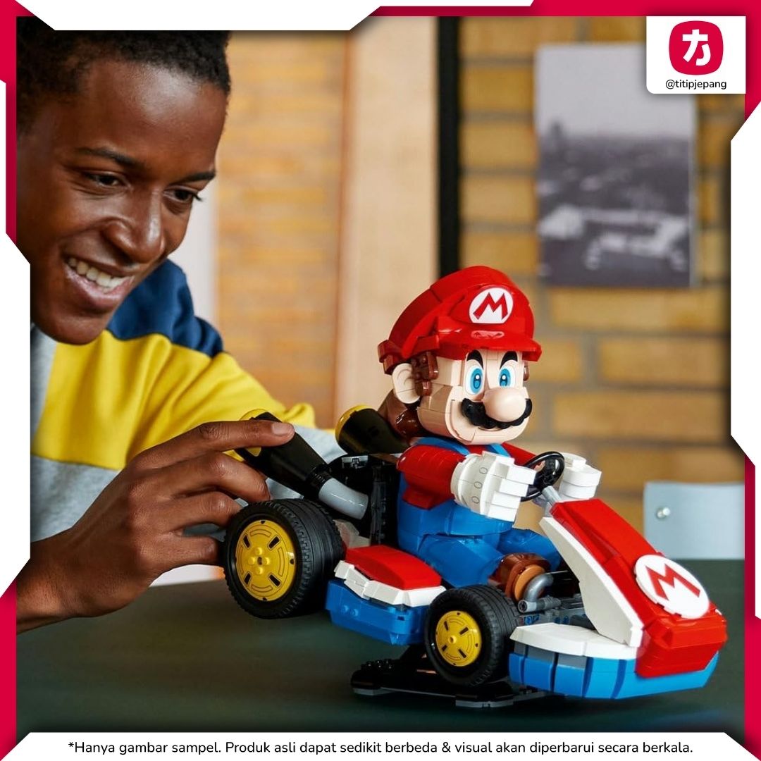 LEGO Super Mario Standard Kart 72037 untuk Display Mario Kart yang Ikonik LEGO Super Mario Standard Kart 72037 untuk Display Mario Kart yang Ikonik