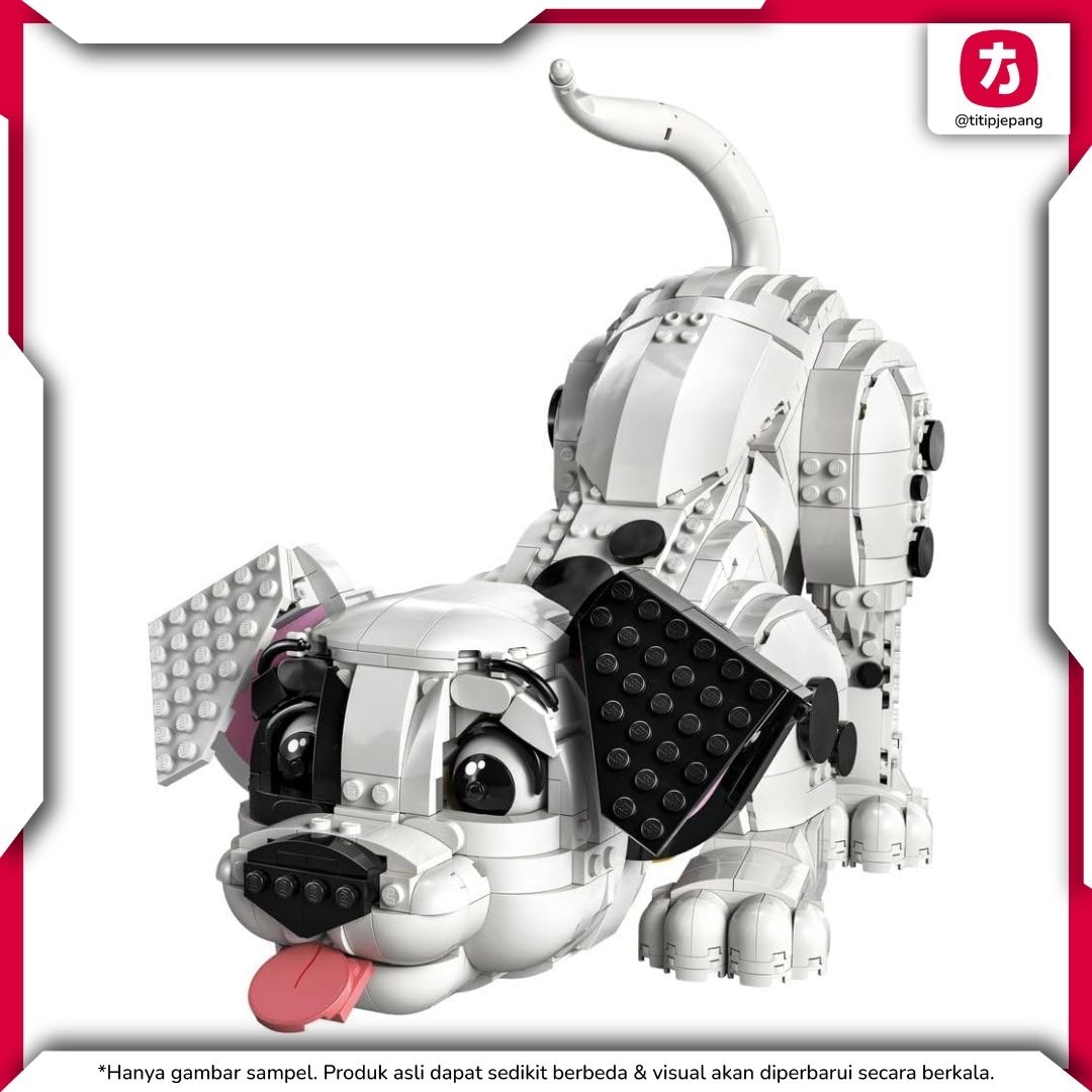 LEGO Disney 101 Dalmatians Puppy 43269 untuk Koleksi Nostalgia Disney