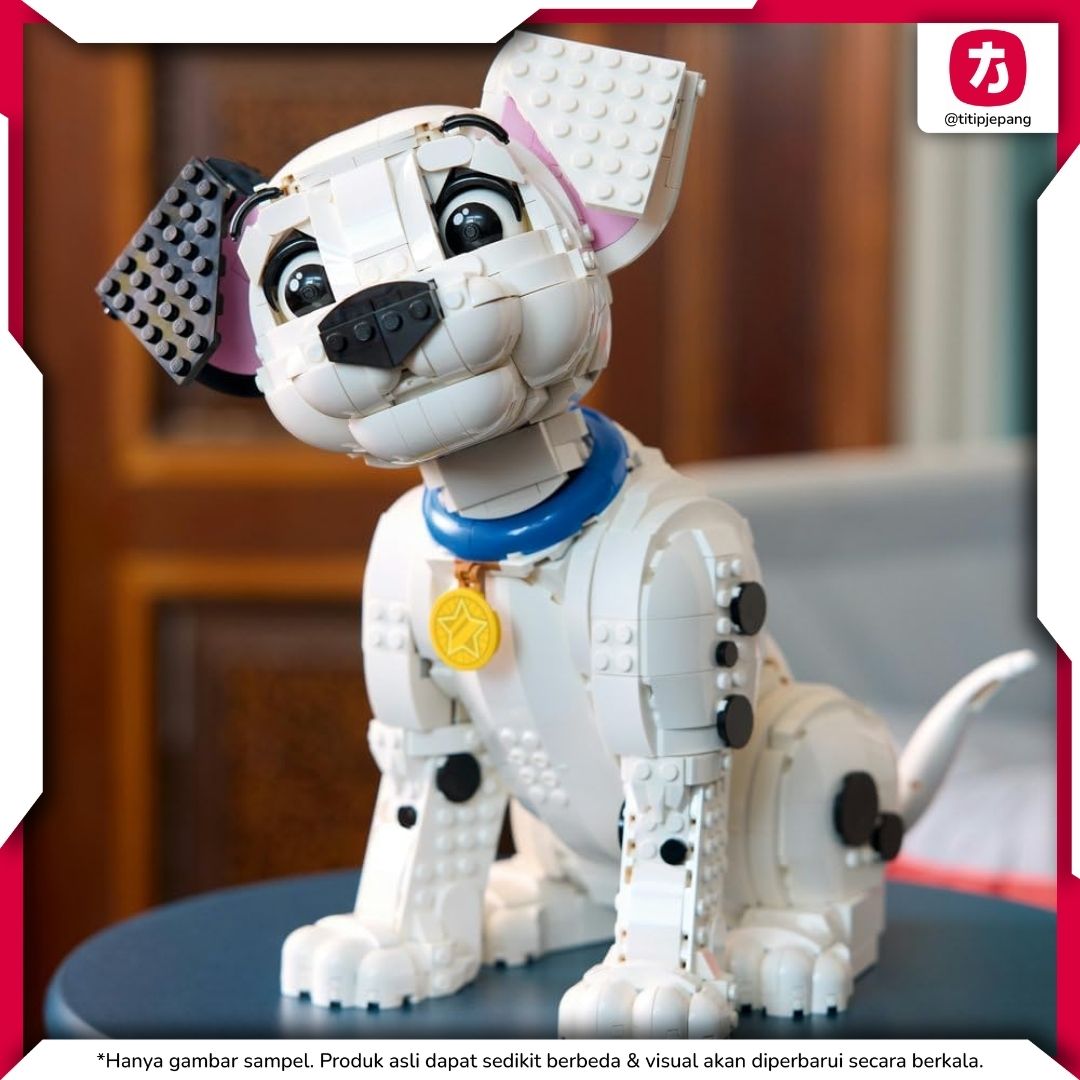 LEGO Disney 101 Dalmatians Puppy 43269 untuk Koleksi Nostalgia Disney