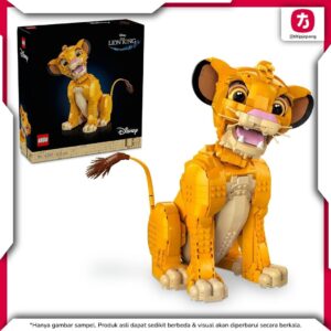 LEGO Disney Lion King Simba 43247, Set Koleksi Spesial 30 Tahun