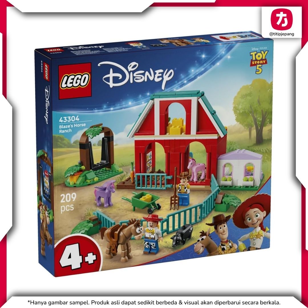 LEGO Toy Story 5 Blaze Horse Ranch 43304 Set Disney Pixar LEGO Toy Story 5 Blaze Horse Ranch 43304 Set Disney Pixar